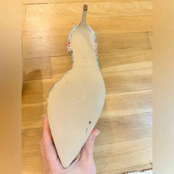 J. Crew Colette Bow Pumps in Liberty Poppy & Daisy - Picture 9 of 10